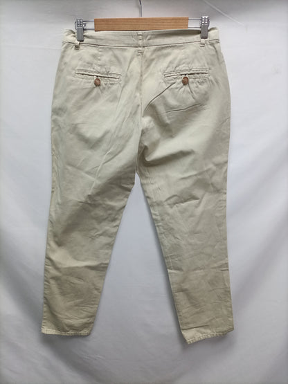 MANGO. Beige chino pants S. 38