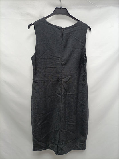 TINTORETTO. Vestido gris de lana T.38