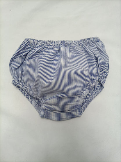 SERGENT MAJOR. Striped rompers, size 3 months