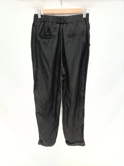 BIMBA Y LOLA. Black flowy trousers, size 36