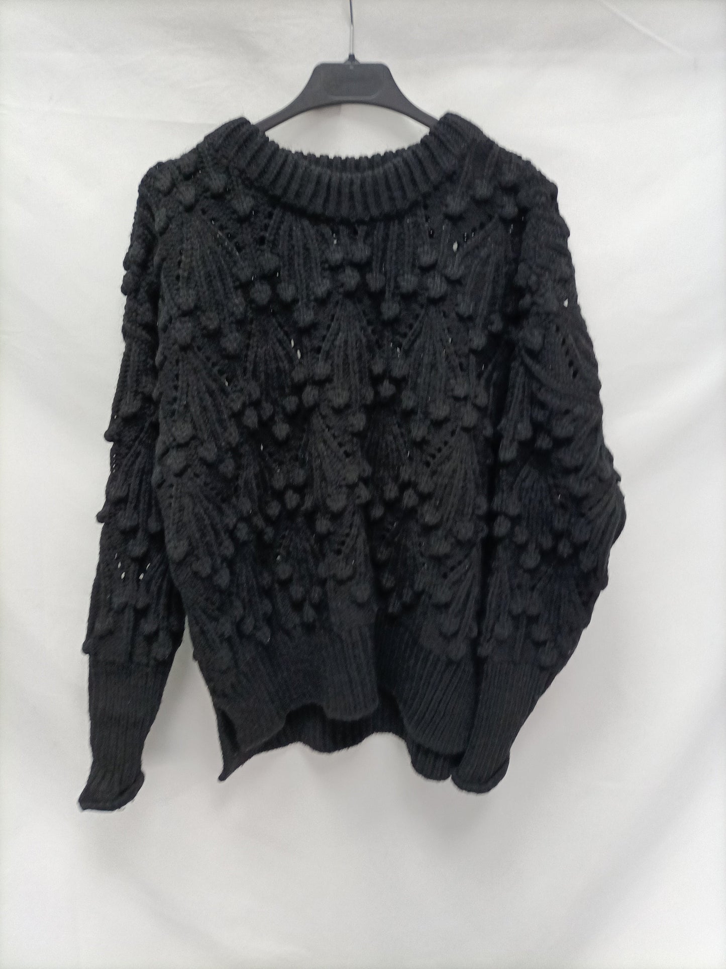 BIMBA Y LOLA. jersey fluido negro T.s