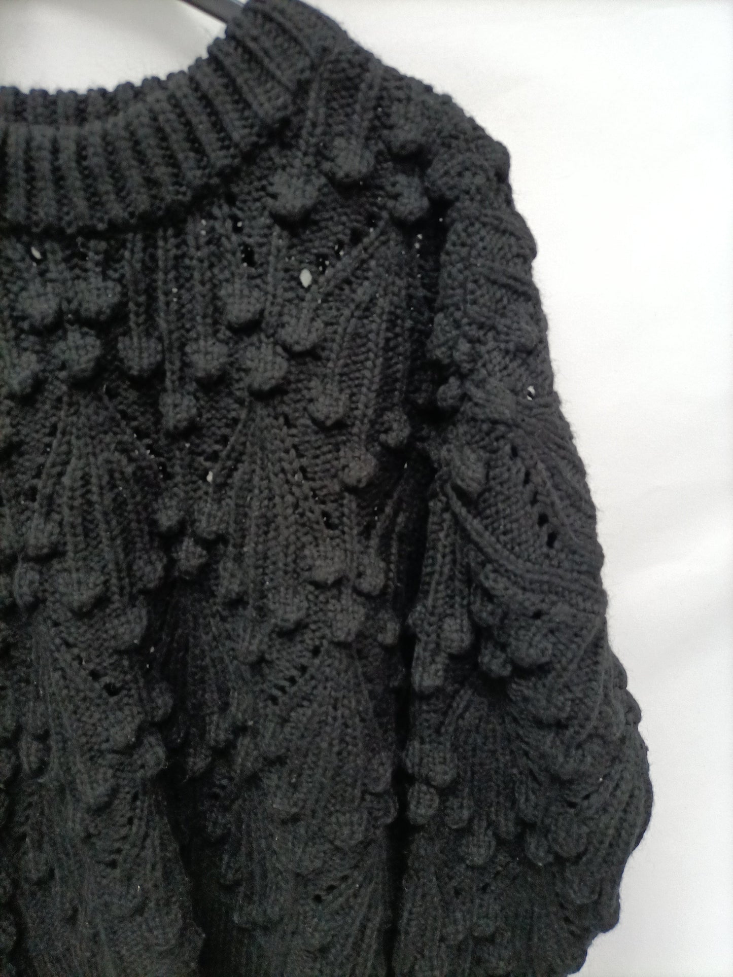 BIMBA Y LOLA. jersey fluido negro T.s