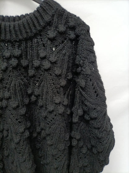 BIMBA Y LOLA. jersey fluido negro T.s