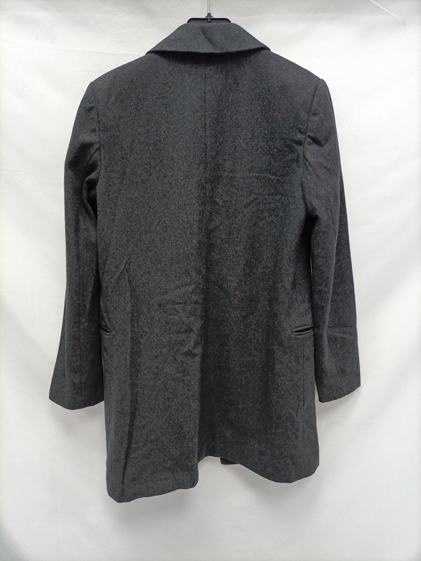 MANGO. Grey cloth coat Ts