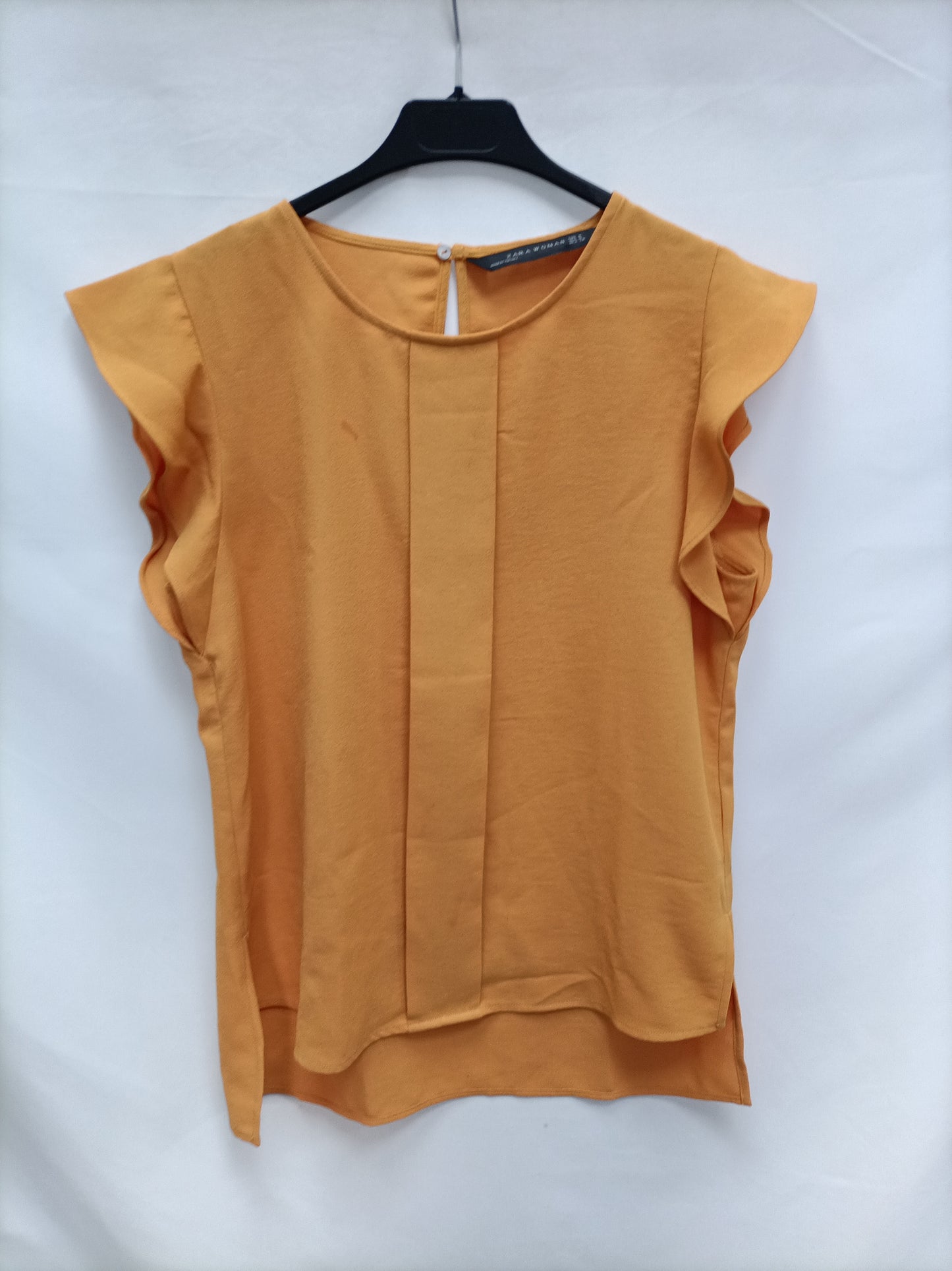 ZAR. Mustard blouse with ruffles Tm