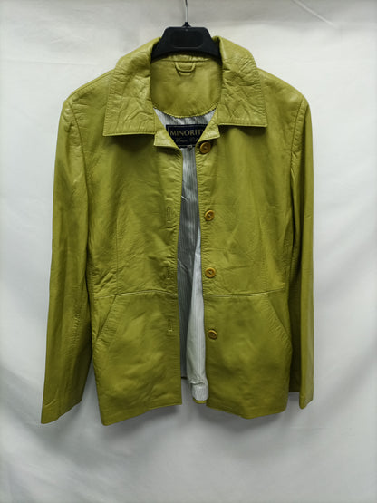 MINORITY. Total look piel T.40