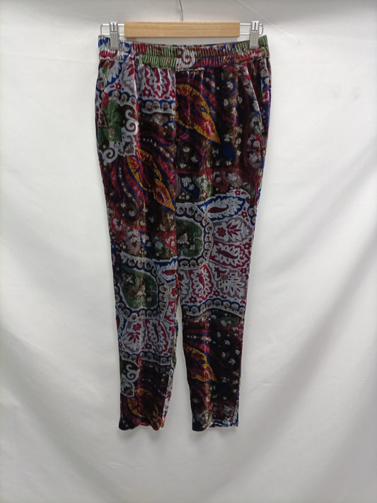 ZARA. Velvet trousers T.xs