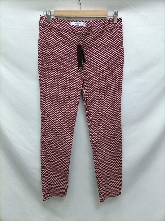 MANGO. Zara zigzag trousers, size 40