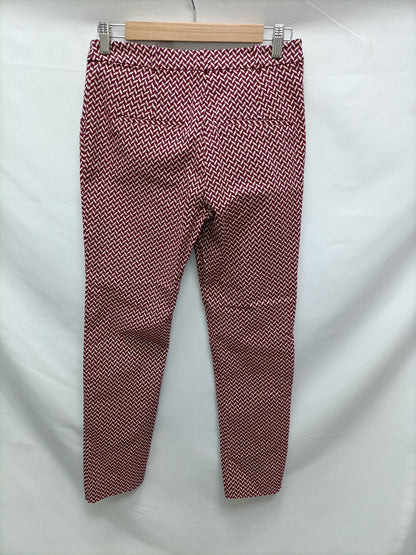 MANGO. Zara zigzag trousers, size 40
