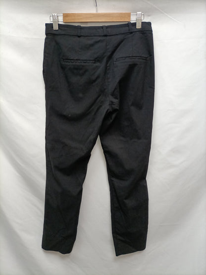 MANGO. Black Lycra trousers size 40