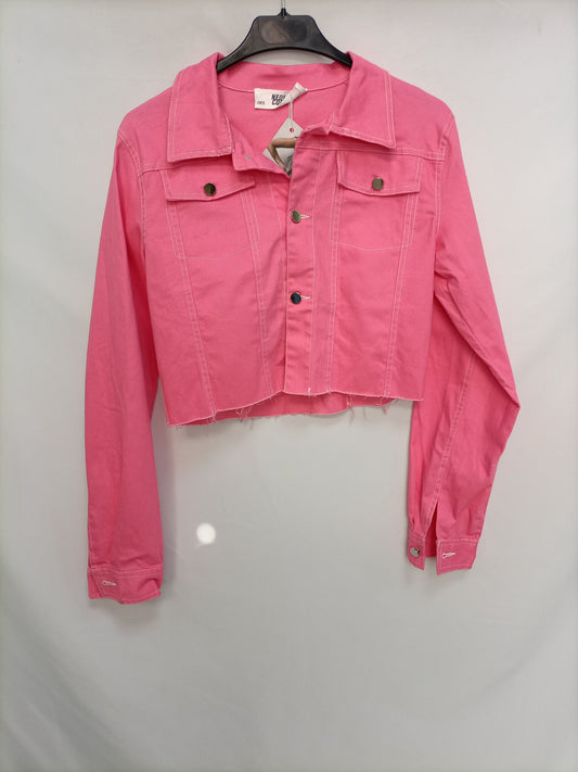 NEON COCO. Chaqueta rosa T.s