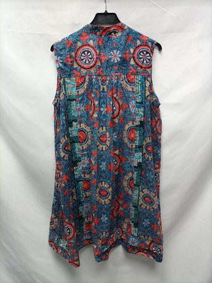 ANTICA SANTORIA. Vestido romántico T.xs