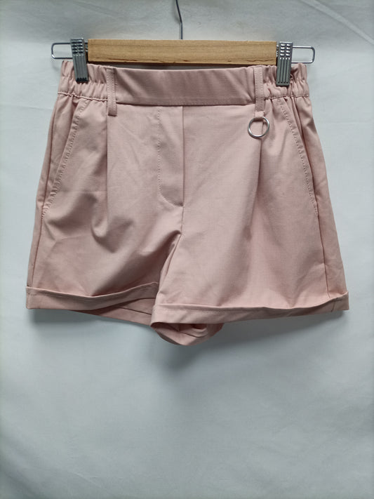 BERSHKA. Pink Ts Shorts