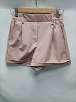 BERSHKA. Shorts rosas T.s