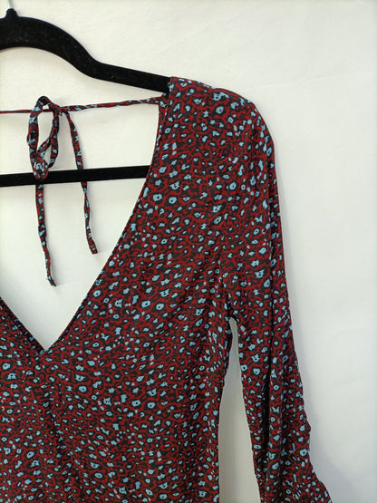 LEFTIES. Mono animal print T.s