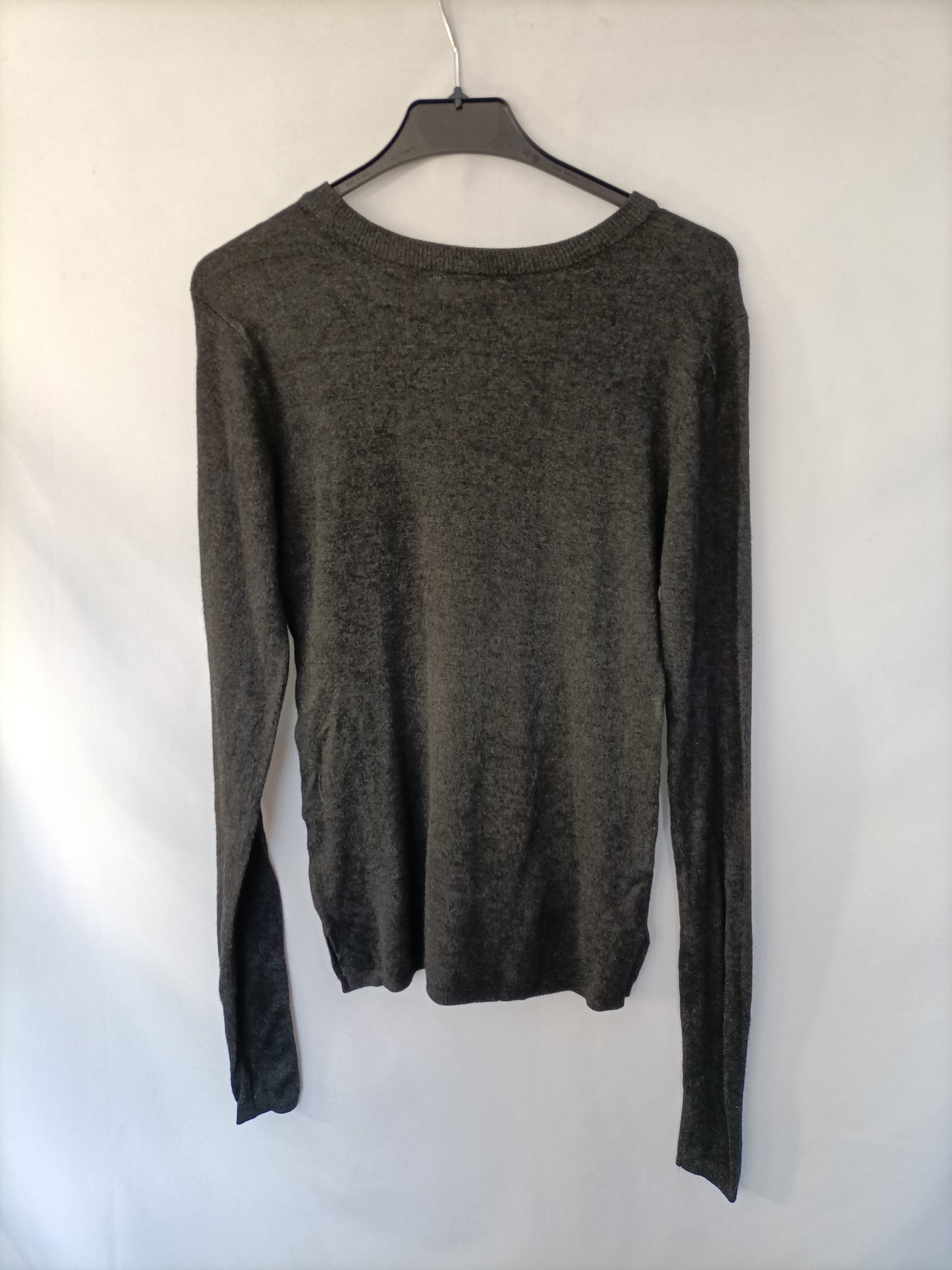 LEFTIES. Jersey gris botones T.s