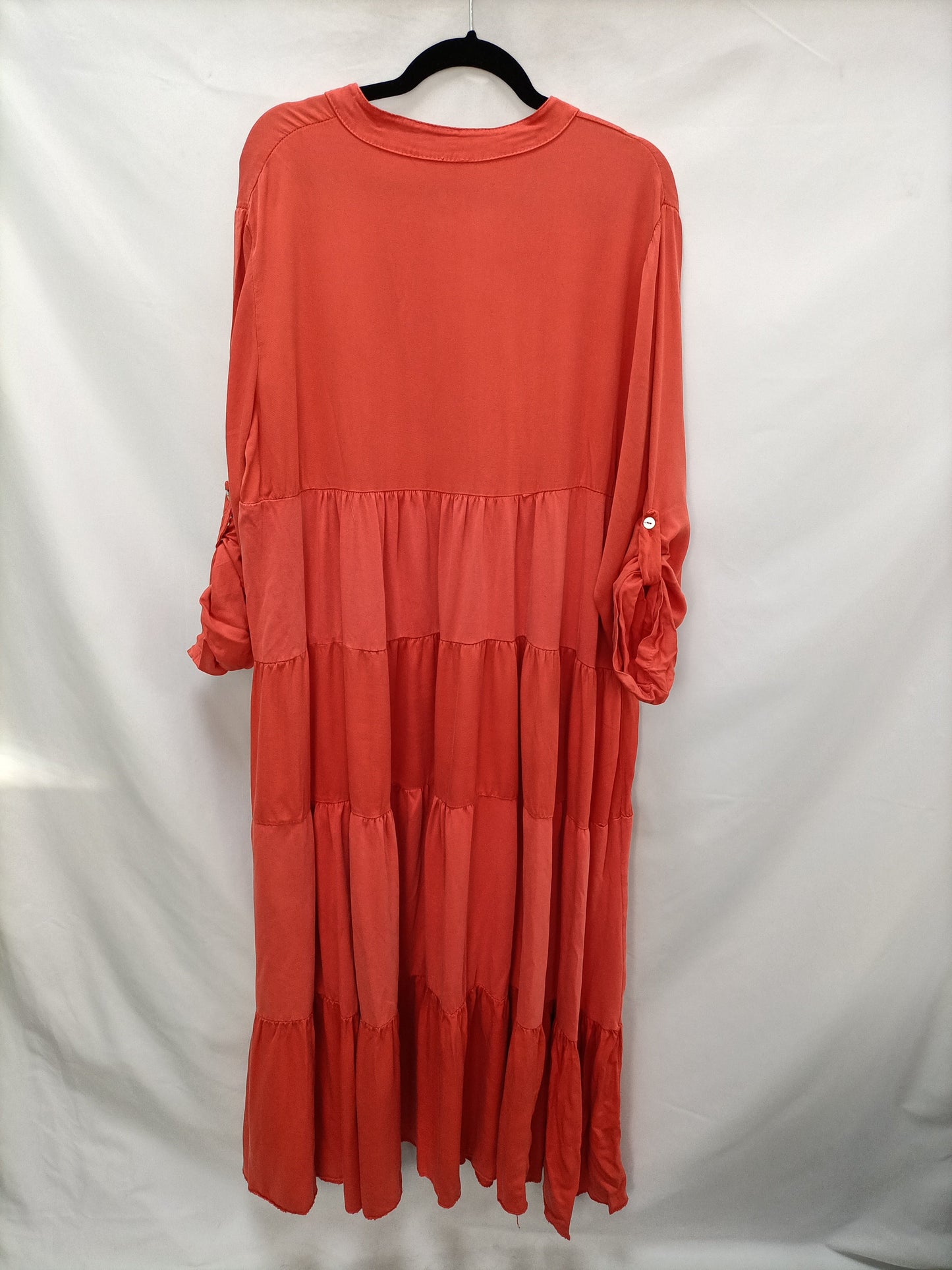 A PIE DE CALLE . Vestido oversized naranja T.u (l)