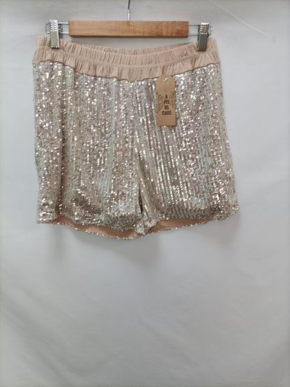 STREET LEVEL. Flowing sequin shorts Tu (m)