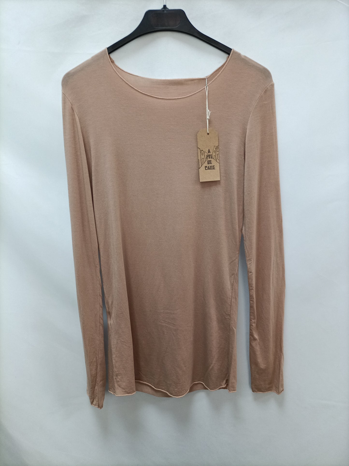 STREET LEVEL. Basic nude pink T-shirt You (m)