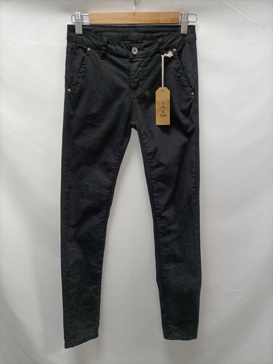 STREET LEVEL. Black denim pants T.xs