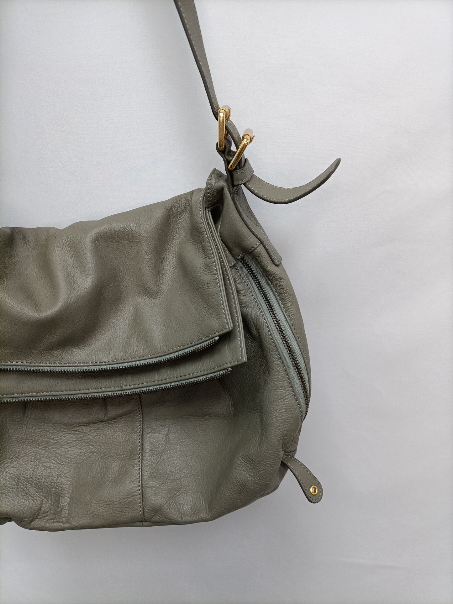 DAYADAY. Bolso verde polipiel