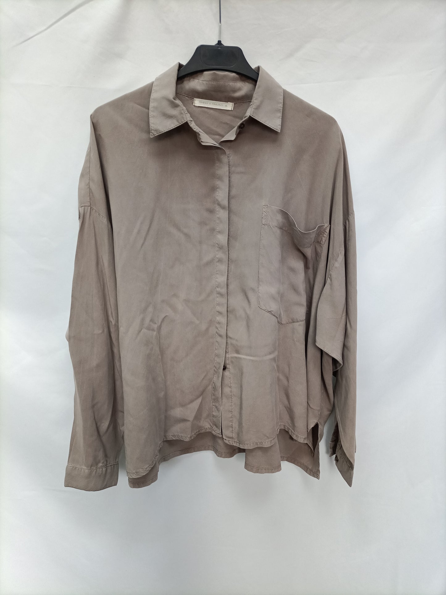 FRIDAY'S PROJECT. Blusa fluida beige T.s