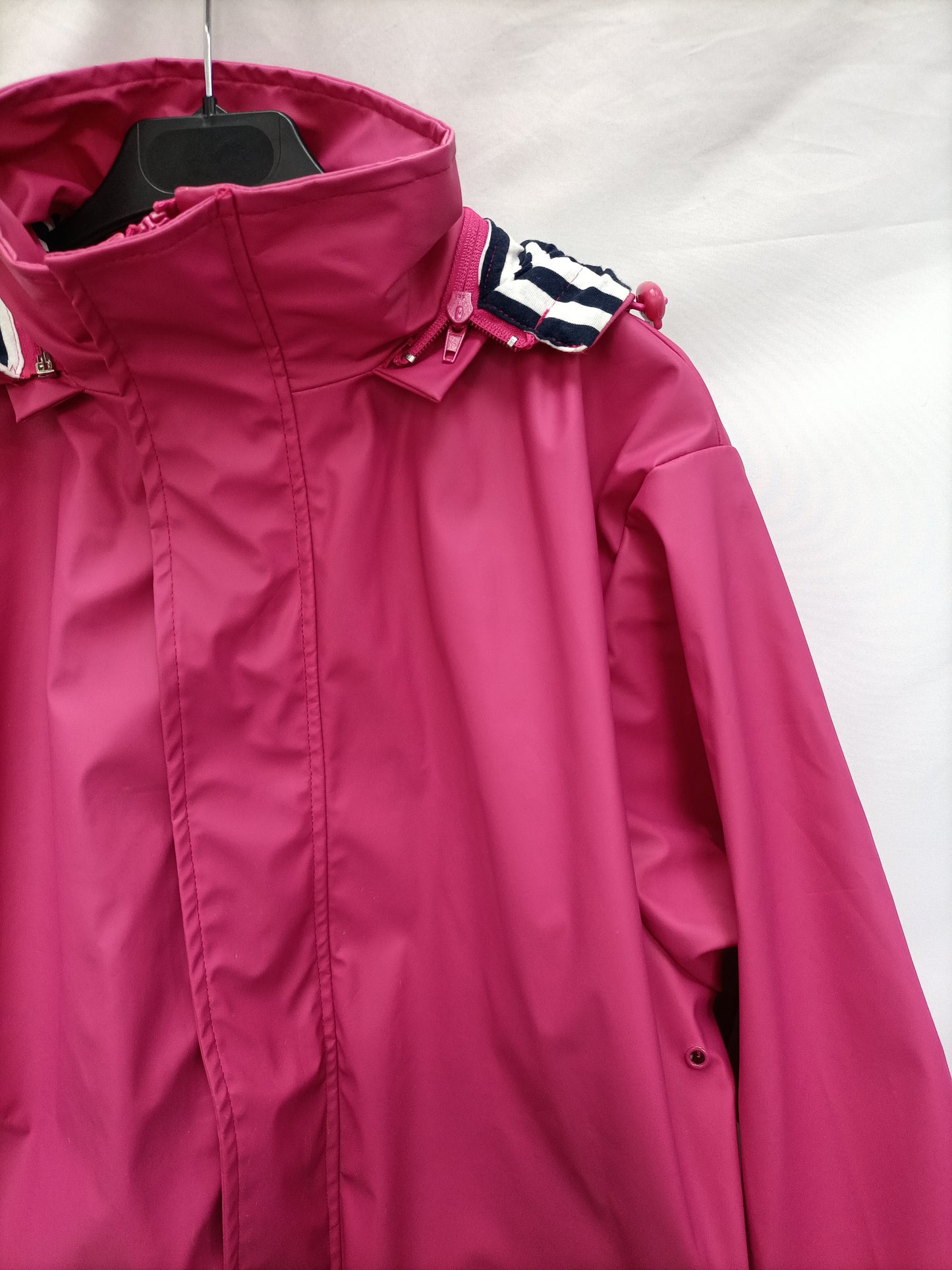 ESCALE NAUTIC . Parka rosa impermeable T.s