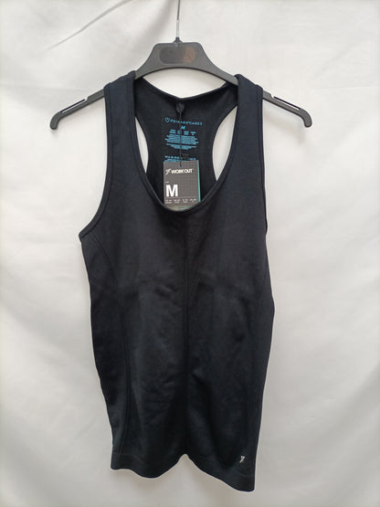 PRIMARK. Camiseta deportiva negra T.m