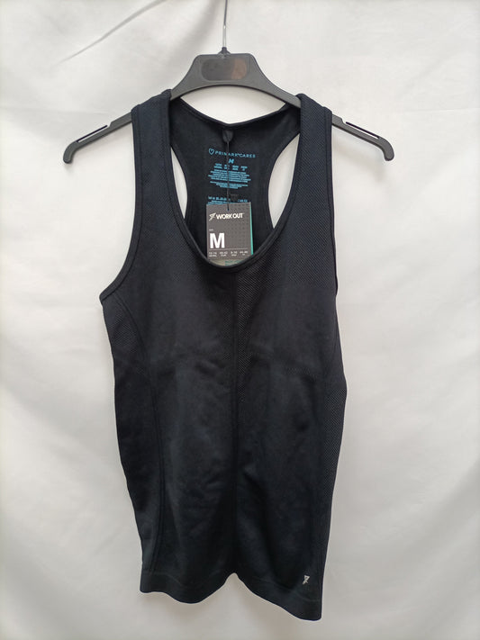 PRIMARK. Camiseta deportiva negra T.m