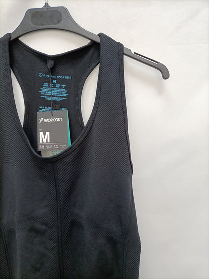 PRIMARK. Camiseta deportiva negra T.m