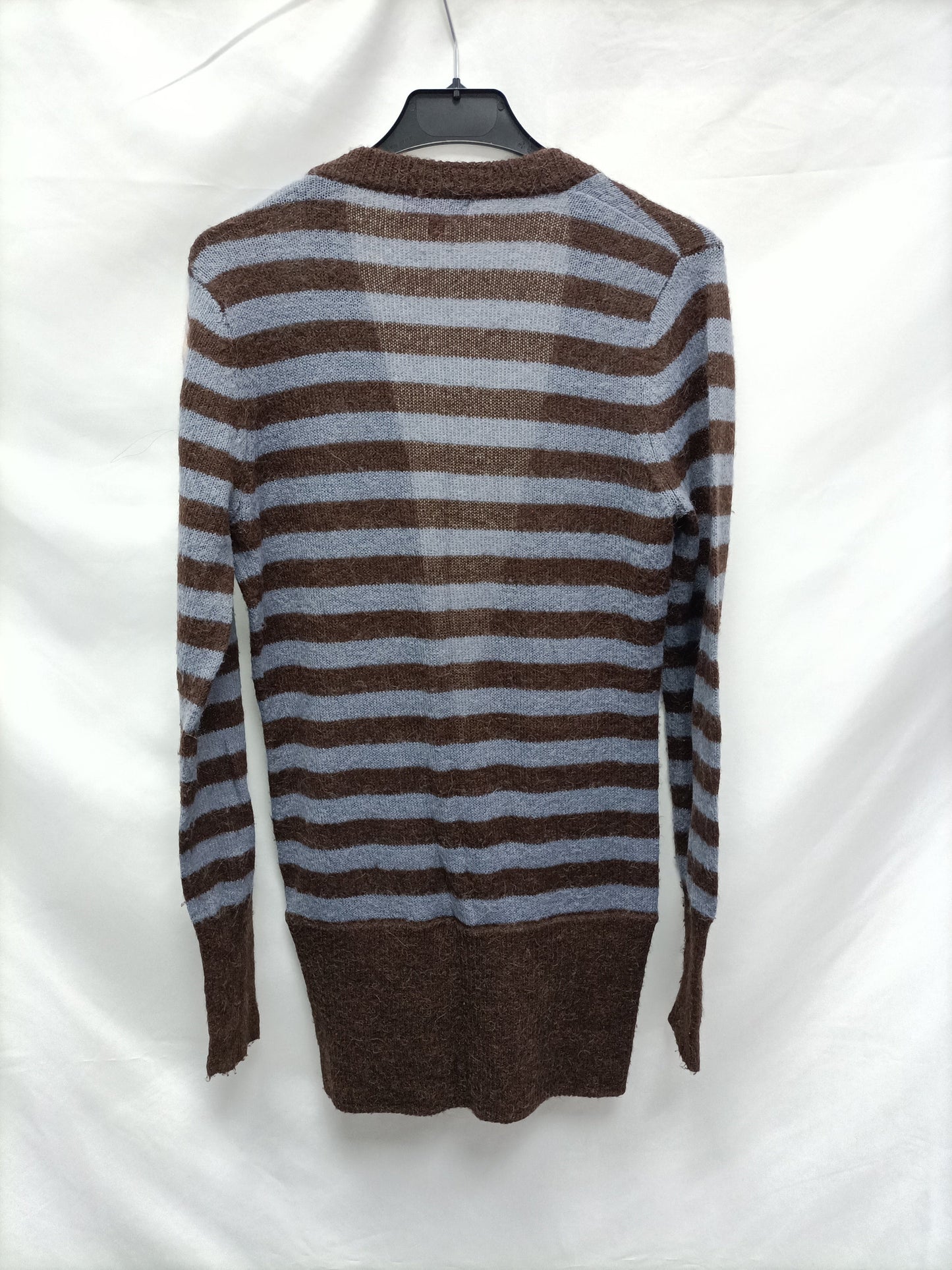 DERHY. Jersey rayas azules y marrones T.s