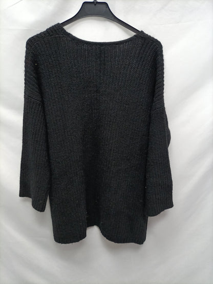 PULL&amp;BEAR. Black Ts knit cardigan