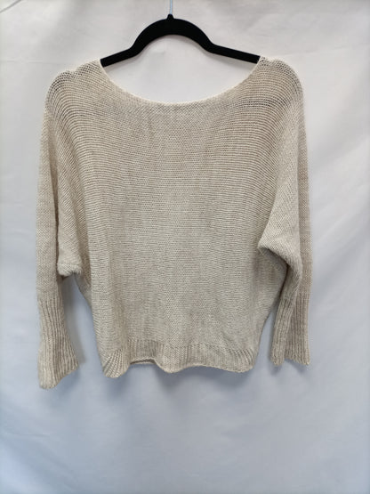 OTRAS. Jersey finito beige T.u