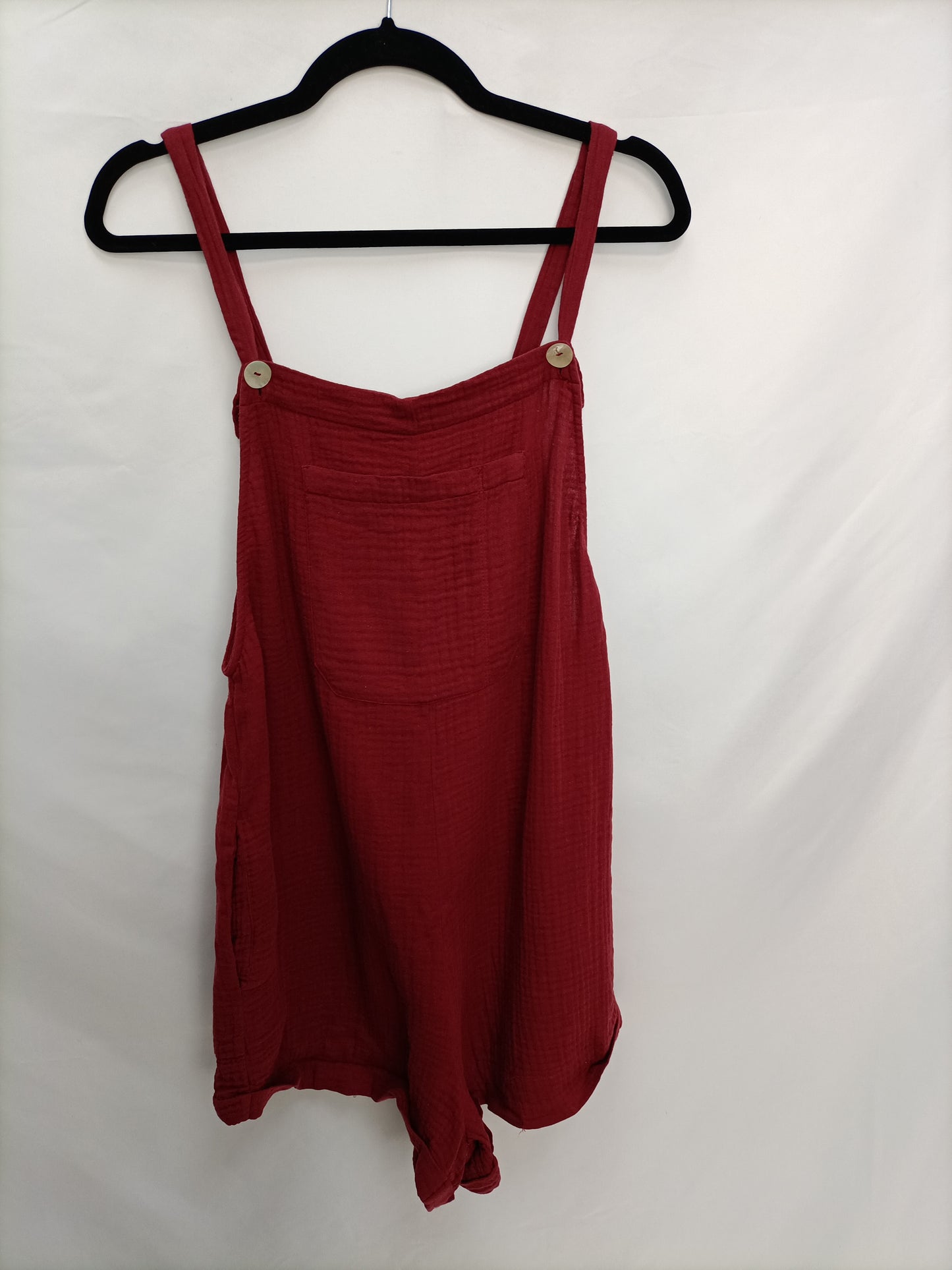 ZARA. Mono corto burdoes T.m