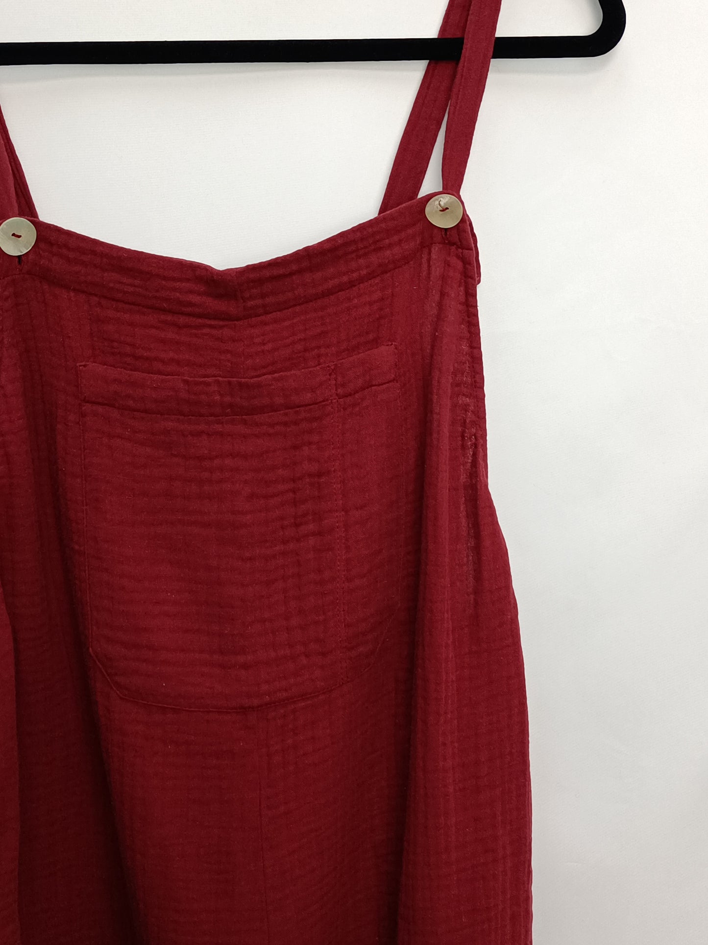 ZARA. Mono corto burdoes T.m