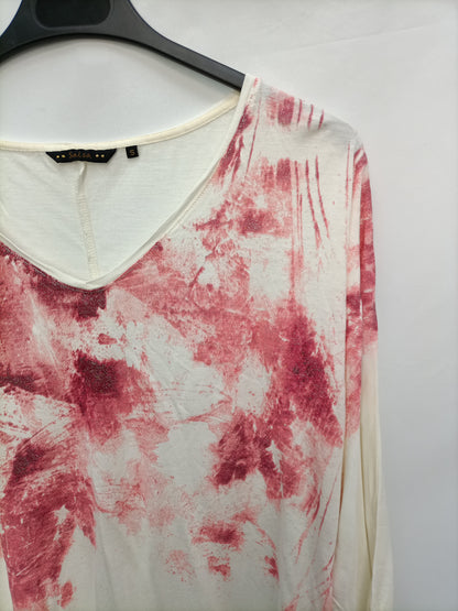 SALSA. Tie-dye print T-shirt