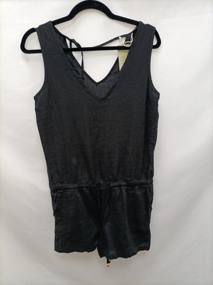 ESMARA. Black short jumpsuit size 36