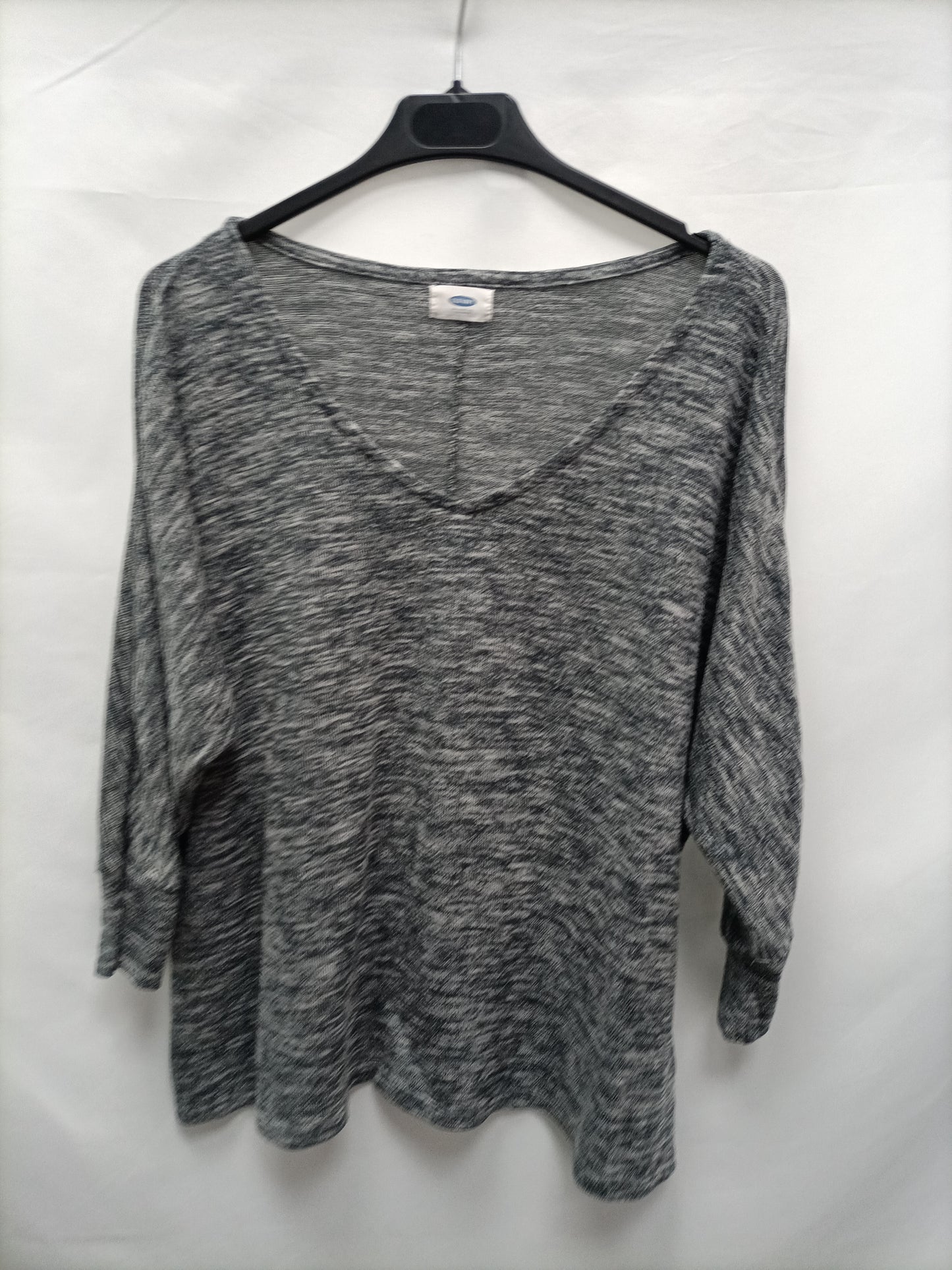 OLD NAVY. Camiseta espiga gris T.u (m)