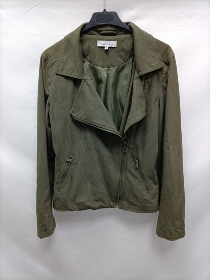 AMICHI. Cazadora verde Antelina T.m