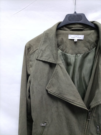 AMICHI. Cazadora verde Antelina T.m