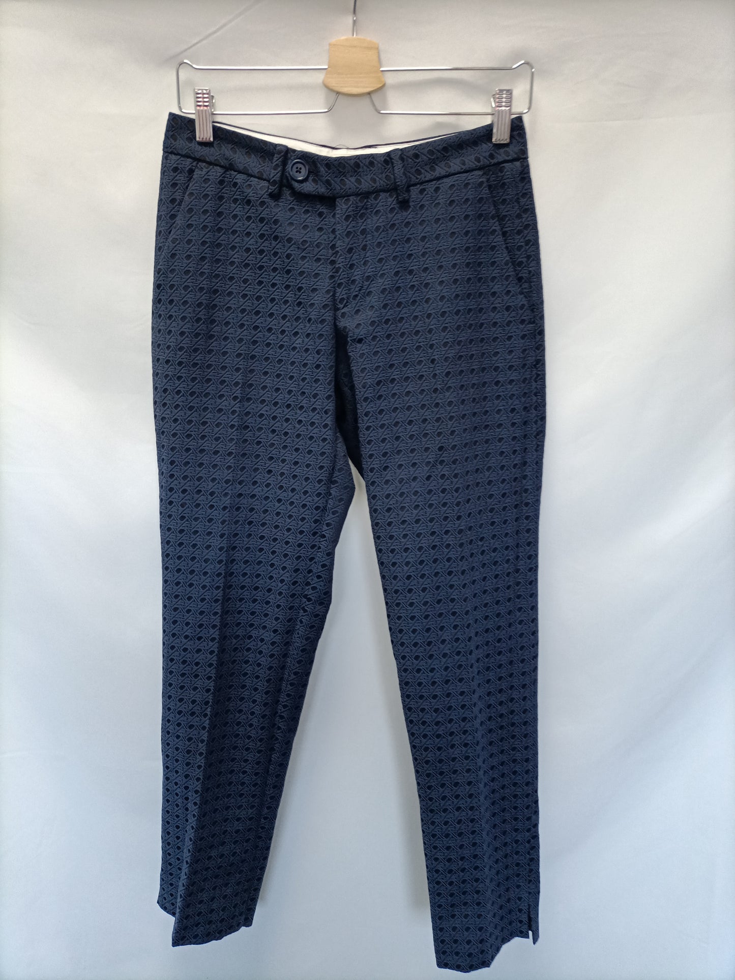 QUIET. Printed trousers size 38