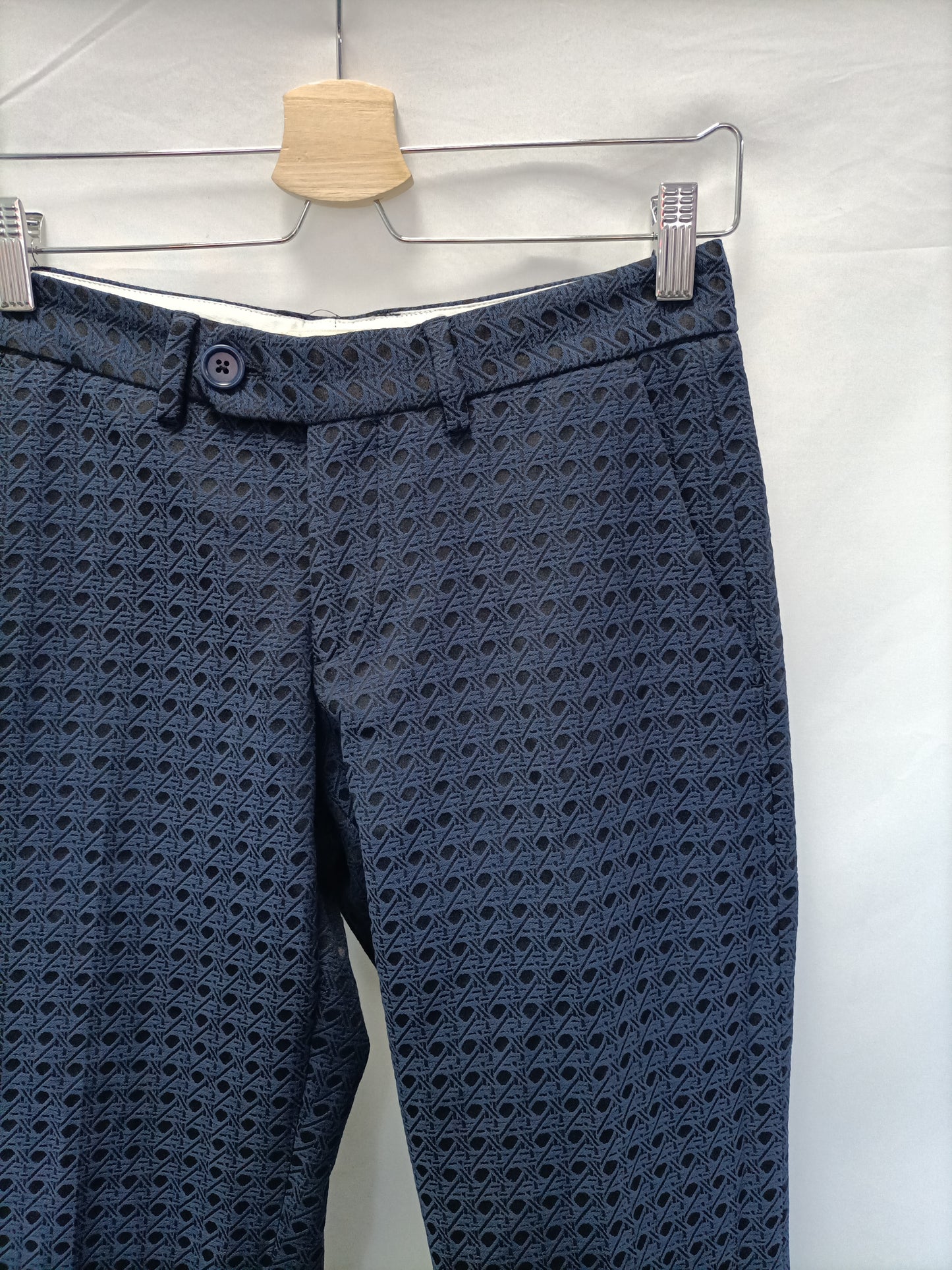 QUIET. Printed trousers size 38