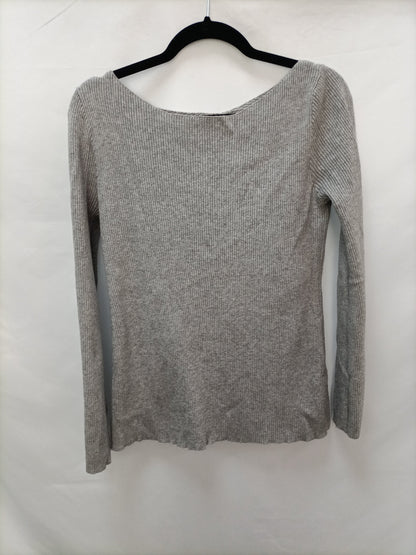 ZARA. Jersey cruzado espalda T.l