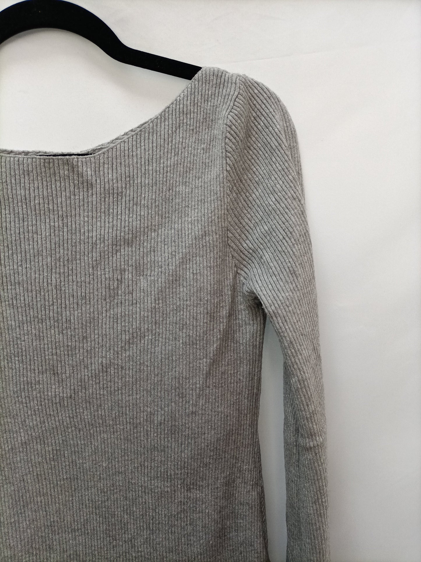 ZARA. Jersey cruzado espalda T.l