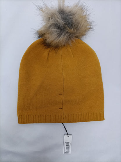 PARFOIS. Mustard pompom hat Your