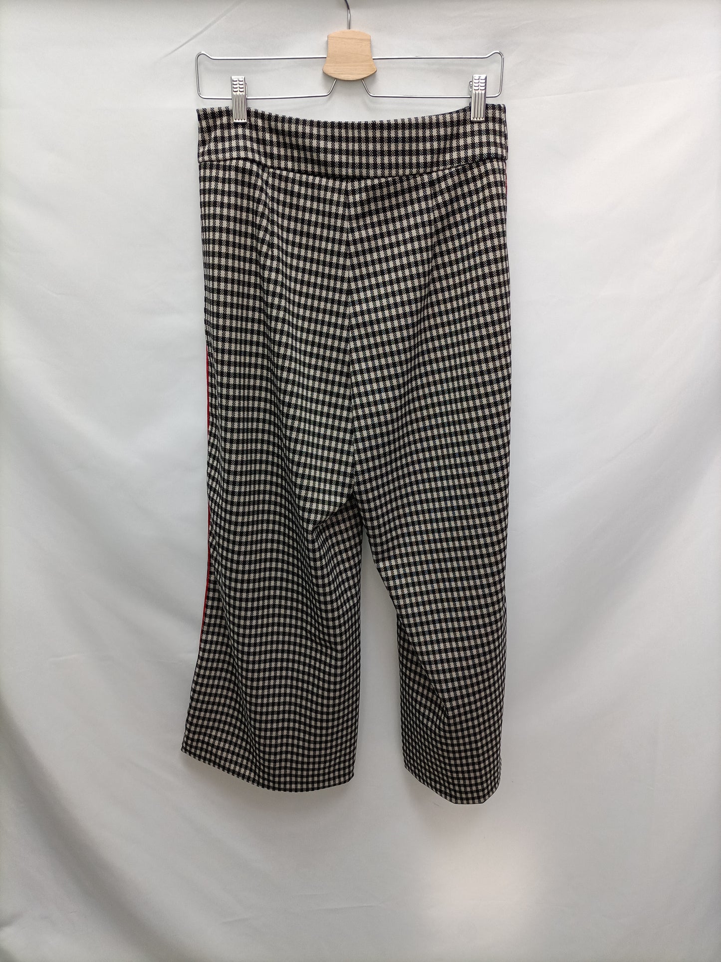 LOLA CASADEMUNT. Pantalones palazzo cuadros T.l