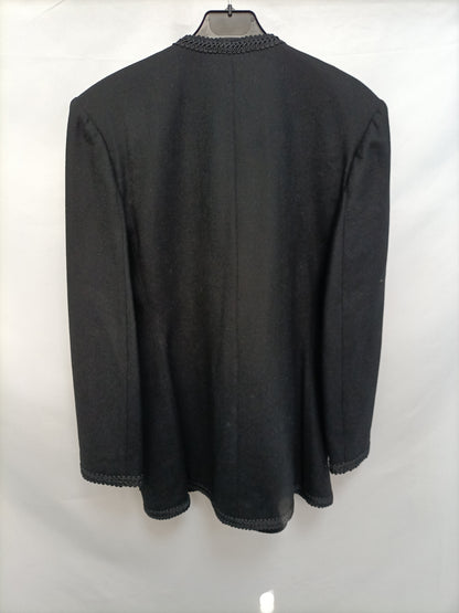 OTRAS. Chaqueta negra vintage T.46(M/L)