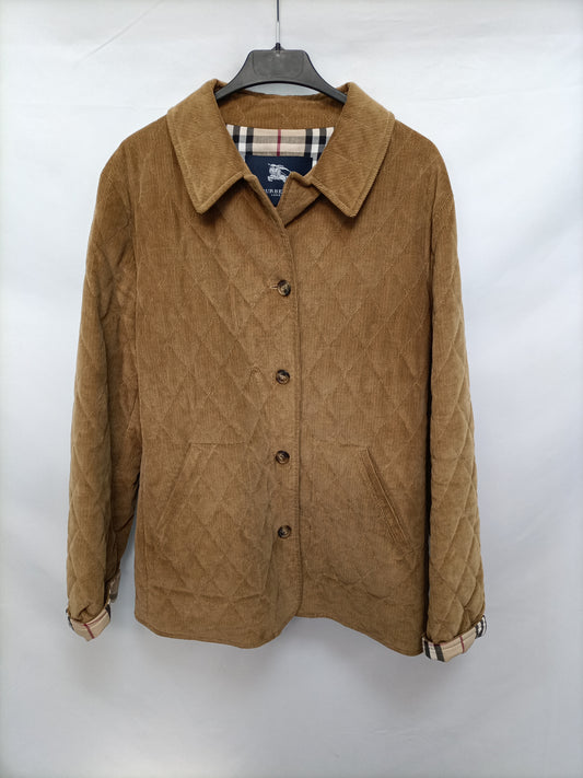 BURBERRY. Abrigo pana rombos T.u (l)
