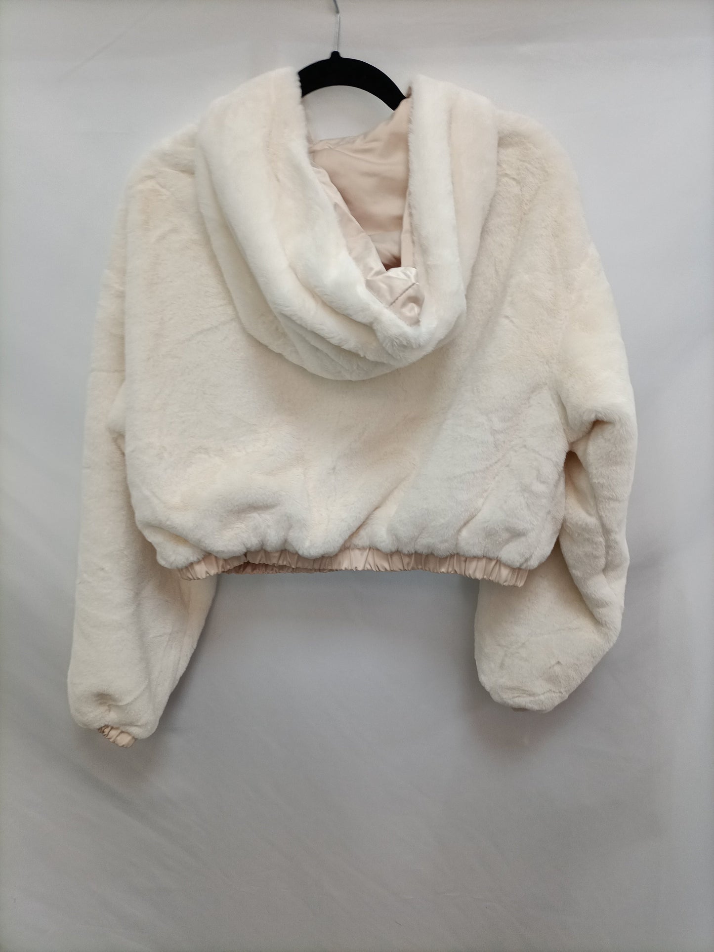 H&M. Abrigo corto reversible T.s