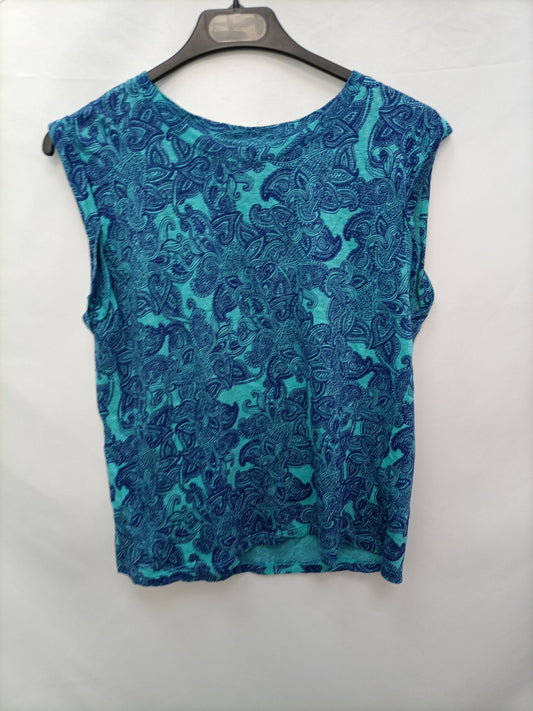 MONKI. Camiseta azules T.s